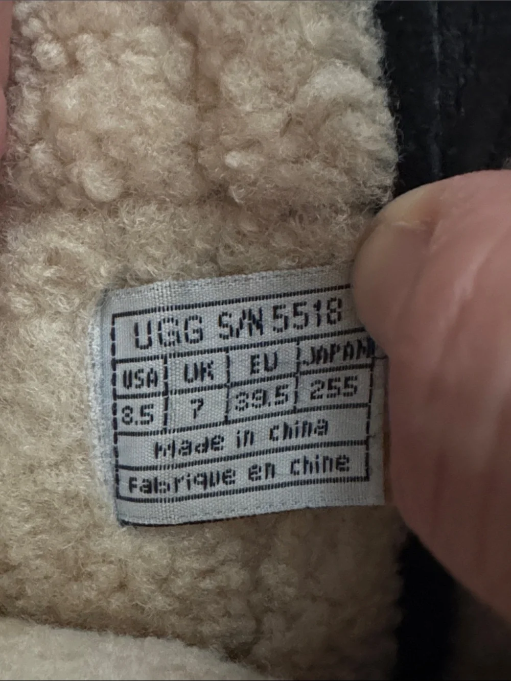 🖤🙌🏼 UGG winter boots Sherpa lined 8.5